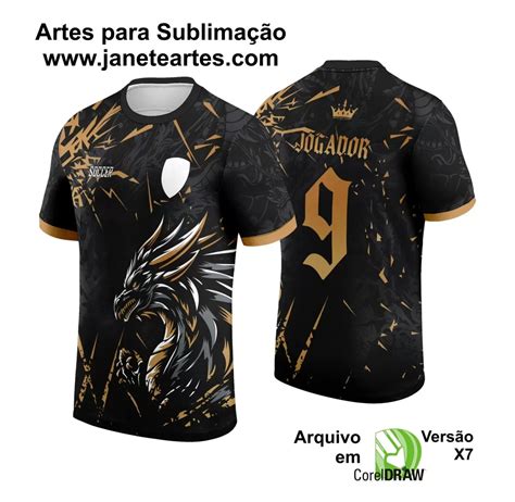 camisa preta e dourada